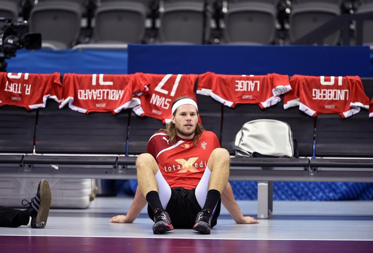 storform. Mikkel Hansen har i de seneste tre kamp for sin klub scoret 36 mål. 