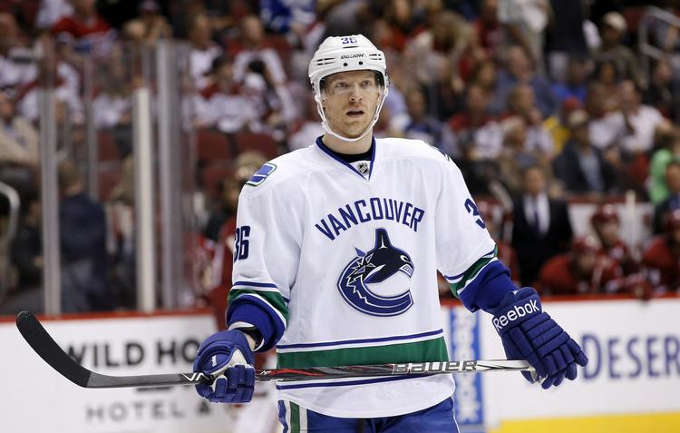 Slidt. Jannik Hansen har spillet 87 kampe for Vancouver i indeværende sæson. 