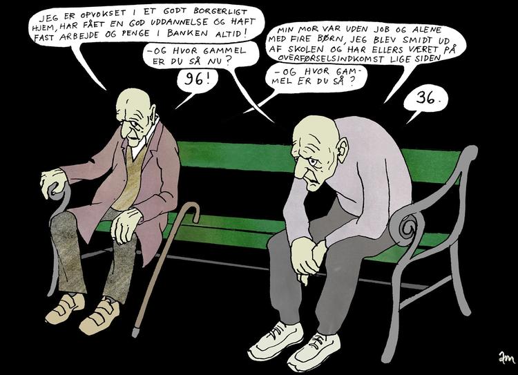 Tegning. Anne-Marie Steen Petersen 