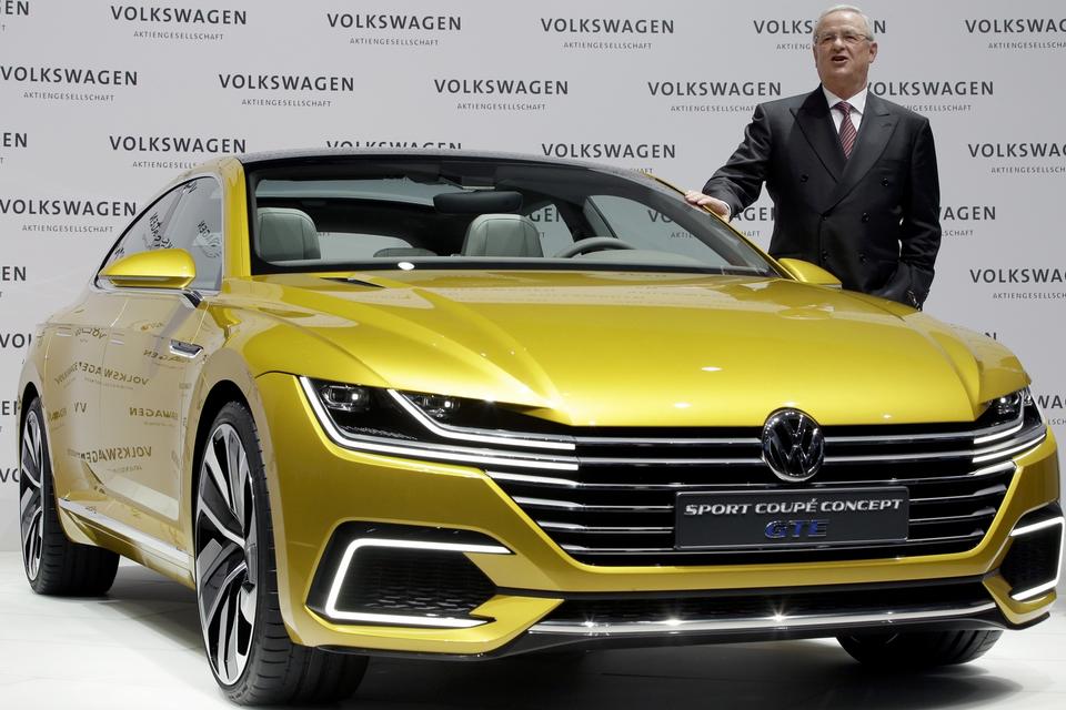 NYESTE. VW C Coupe GTE er det seneste skud fra VW’s designstudier. Det er en bil i luksusklassen, der skal udfordre bl.a. Mercedes. Hvis den altså bliver bygget. 