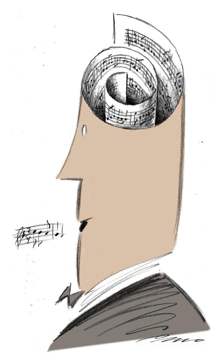 Tegning. Per Marquard Otzen 