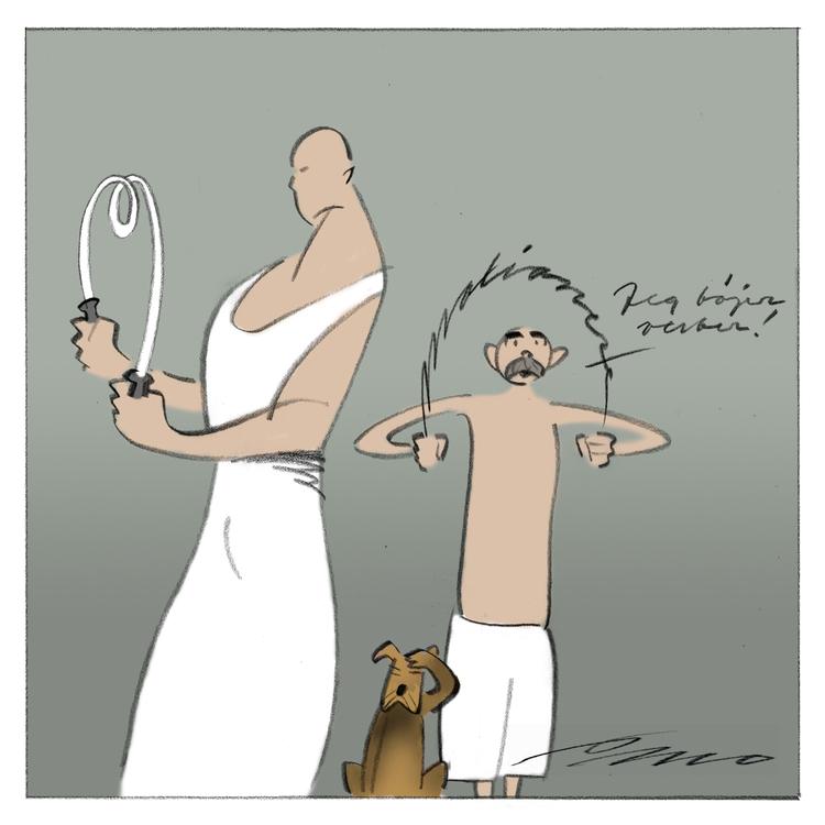 Tegning. Per Marquard Otzen 