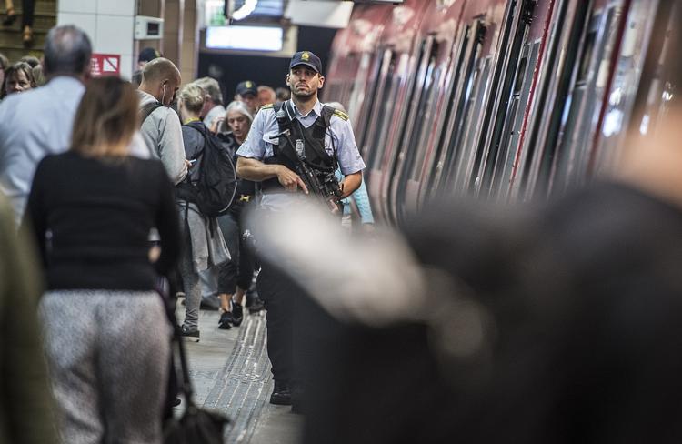 Terrorfrygt. Alisiv Ceran udløste enormt politiopbud og en menneskejagt i København i august sidste år, da en S-togspassager mistænkte ham for at være mulig terrorist. 