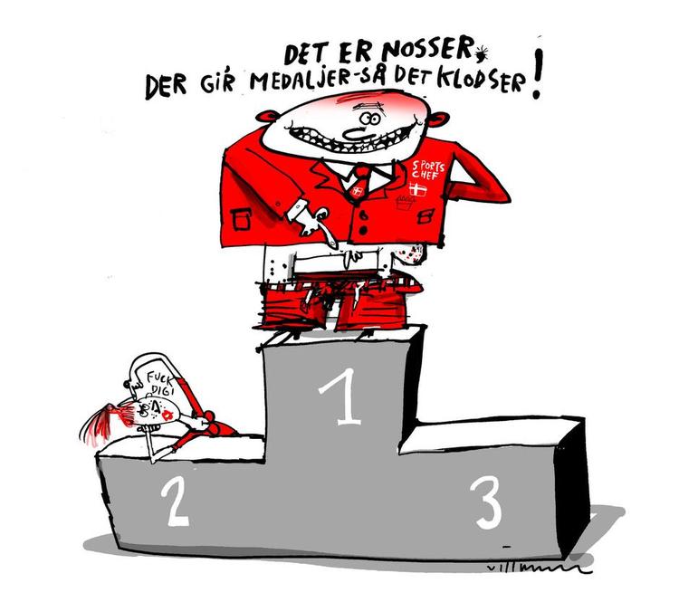 Tegning: Jørn Willumsen 