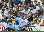 0-1. Tottenhams Harry Kane havde flere gode muligheder mod Manchester City, men intet lykkedes for angriberen. 