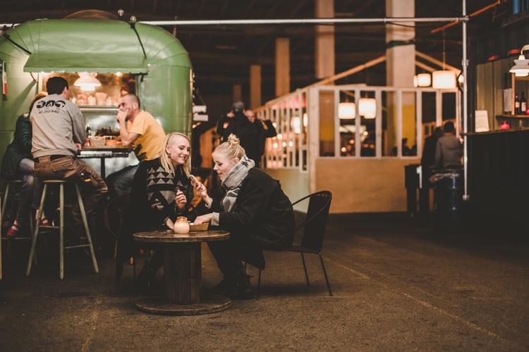 Banko. Master Fatman og Thomas Fleurquin læser tal op på Copenhagen Street Food i weekenden. 
