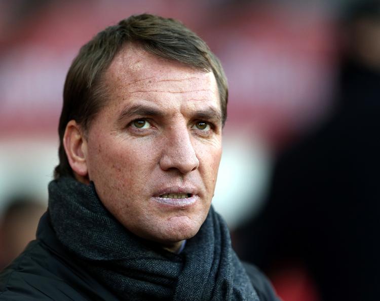krisemøde? Liverpools manager Brendan Rodgers havde samlet spillerne til møde efter nederlaget til Arsenal. 