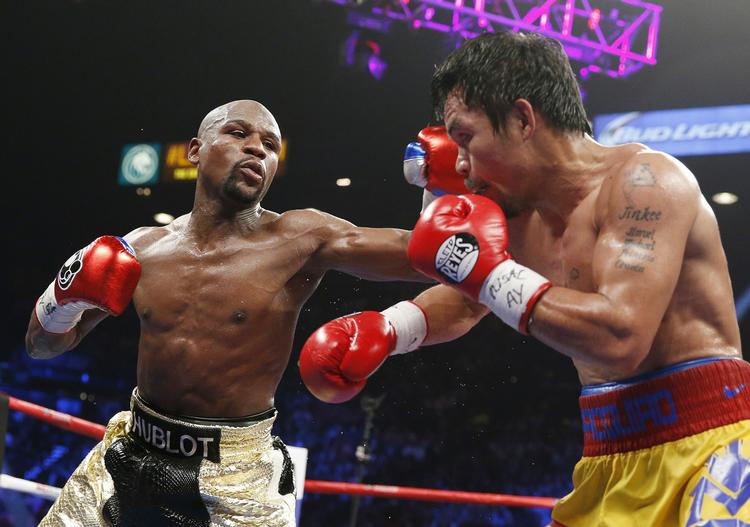 Boksebrag. Manny Pacquiao og Floyd Mayweathers match generede indtægter på over 1,5 milliarder kroner. 