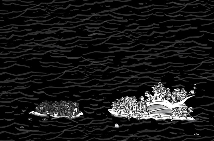 Tegning: Philip Ytournel 