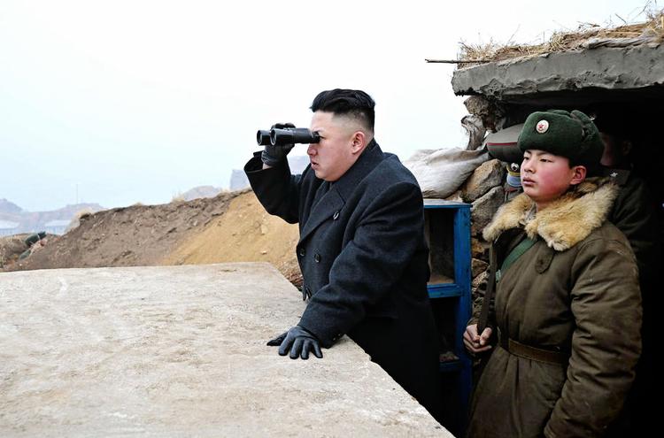 Leder. Kim Jong-un overtog magten over Nordkorea efter faderens død i 2011. 
