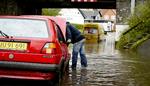 Regn. Hedensted var et af de uheldige områder, der blev ramt af skybrud i går. 
