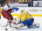 A-VM. Omkring nytår var Oliver Bjorkstrand med på det danske juniorlandsholdet ved VM i Canada. 