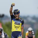 hurtig. Marko Kump kørte i 2013 Matti Breschel til etapesejr i Post Danmark Rundt. Og det jubler sloveneren over. 