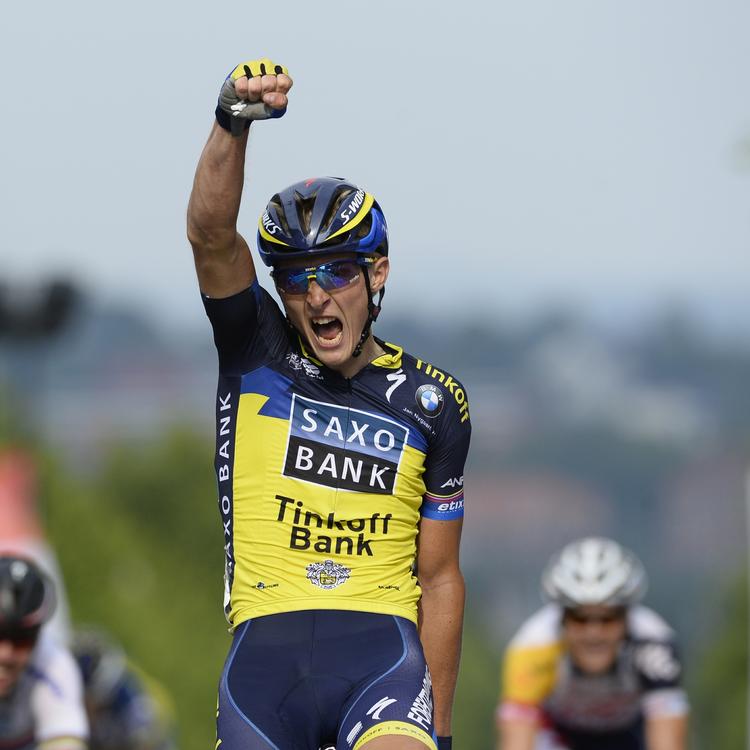 hurtig. Marko Kump kørte i 2013 Matti Breschel til etapesejr i Post Danmark Rundt. Og det jubler sloveneren over. 