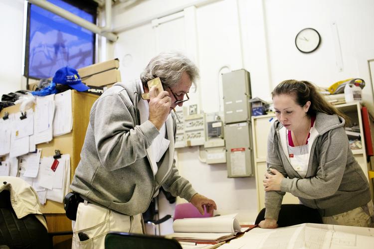 Praktik. Ifølge ny analyse fra AE har kun en ud af fire virksomheder lærlinge. Foto: Miriam Dalsgaard 