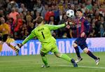 CENTRAL. Lionel Messi afgør kampene for FC Barcelona, og det var i høj grad også tilfældet onsdag aften på Camp Nou, hvor bl.a. Bayern-målmand Manuel Neuer fik problemer med argentineren. 
