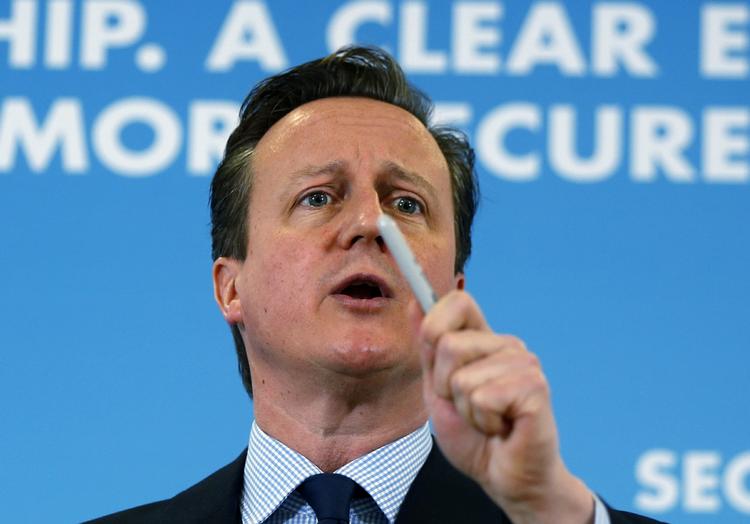 Topkandidat. Britiske medier, blogger og vælgere har under valgkampen haft rigelig lejlighed til at gøre grin med bland andre premierminister David Cameron. 
