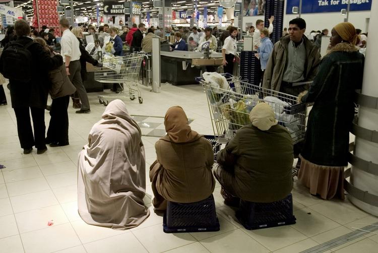 Travlhed. Sådan så det ud, da Bilka og Field's åbnede i 2004. 