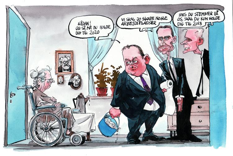 Nulvækst. Tegning: Roald Als 