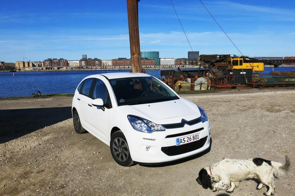 POPULÆR. Politiken fik nye venner under prøvekørslen af Citroën C3. Bilen er superøkonomisk. 