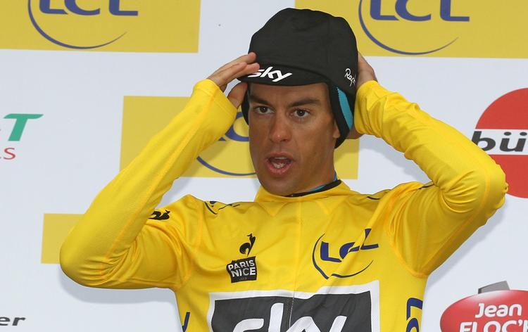 luksus. Richie Porte, der her krones som vinder af Paris-Nice, har fået optimale indkvarteringsforhold under Giroen. 