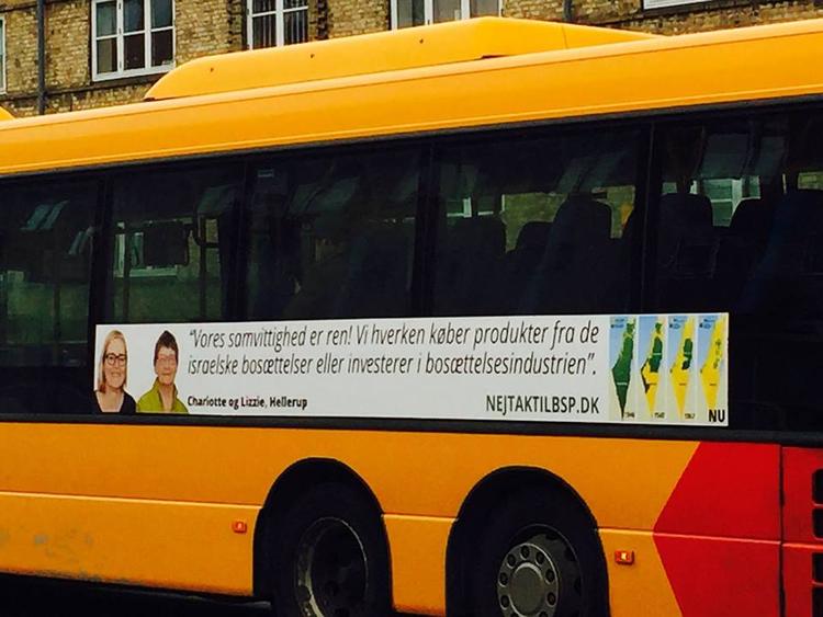 Censur. Denne annonce blev fjernet fra Movias busser i fjor. Nu tillader trafikselskabet annoncer fra Danskernes Parti. 