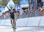 stortalent. Davide Formolo var en populær hjemmebanevinder, da en hektisk og urolig fjerde etape af Giro D'Italia blev afrundet. 