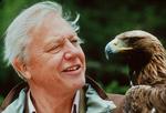 Skærmtække. Sir David Attenborough er kendt for sine naturprogrammer. 