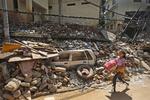 Ødelæggelser. Byen Chautara i Nepal er blandt de hårdest ramte af dagens efterskælv. 