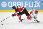 cruisecontrol. Canada er på vej mod et stort VM-resultat. I kvartfinalen gik det ud over Hviderusland, der måtte indkassere en afklapsning på 9-0. 