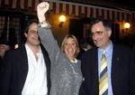 Fascist. Roberto Fiore (tv) var i 2007 i Europaparlamentet som suppleant for Benito Mussolinis barnbarn Alessandra Mussolini. I år deltager han i Folkemødet på Bornholm. 