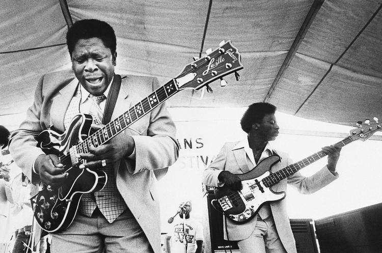 Gigant. Hans betydning som guitarist kan ikke overvurderes. Nu er B.B. King død. Her ses han på et billede fra 1980. 