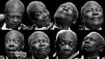 Kongen. Fotograf Finn Frandsen tog i 2004 med B.B. King rundt til koncerter og overrækkelsen af Polarprisen i Sverige (arkivfotos) 