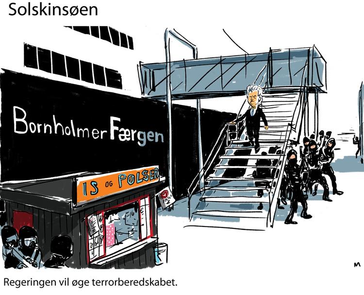Tegning. Mette Dreyer 