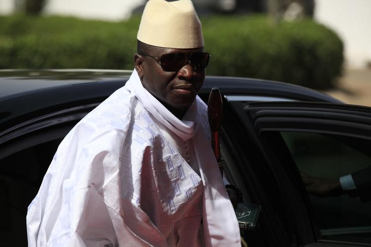 LEDER. Præsident Jammeh skal have sagt, at han ville skære halsen over på mænd, der ønsker at gifte sig med en person af samme køn 