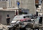 Terrormål. Taleban har hævdet at stå bag angrebet tidligere i dag, der slog mindst tre mennesker ihjel. 