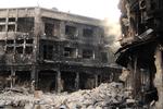 kulturarv. Her er det den gamle by Aleppo i det nordvestlige Syrien, som er blevet ramt af bomber (arkiv). 