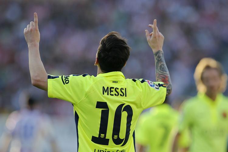 Matchvinder. Messi  var igen den afgørende faktor. 