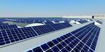 Spareceller. En grafisk fremstilling af solcelle-anlægget på en af de to Porsche-fabrikker, hvor danske Go Green Energy fanger solens stråler ind og via internettet fordeler dem som energi på virksomheden. Der med de danske solceller kan spare 20-40 procent på sin el-regning 