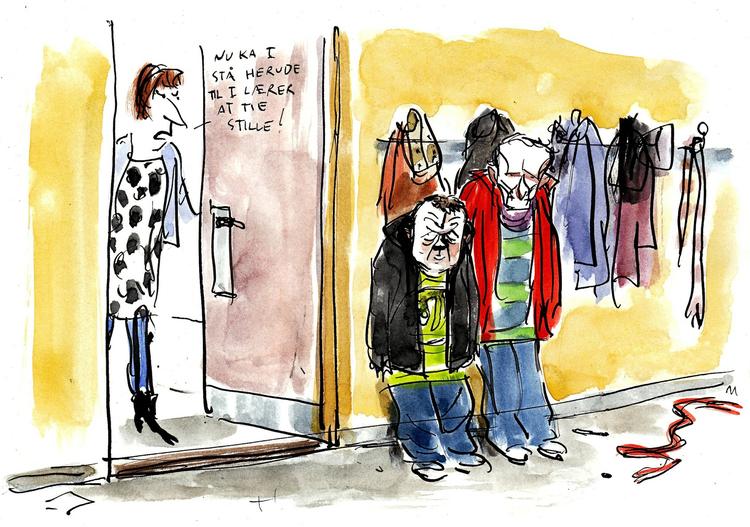 Tegning: Mette Dreyer 