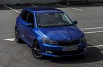Familietræk. Skoda har harmoniseret designet på deres bilmodeller, så fronten på Fabia ligner bl.a. den større Octavia. 