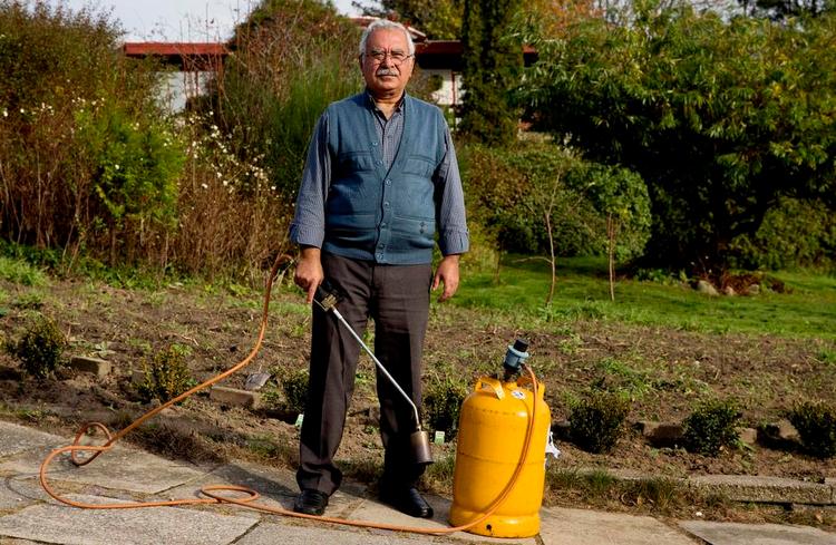 Gerningsstedet. Nasim Mashir fik asyl i Danmark for 14 år siden efter sammen med sin familie at være flygtet fra Taleban. Han opfylder alle betingelser for et dansk statsborgerskab, men er blevet afvist, efter at han fik en bøde på 3.000 kroner for ved et uheld at sætte ild til sin hæk med sin ukrudtsbrænder. 