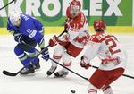hockey. Patrick Bjørkstrand er af to danskere, der spiller i KHL. Det er for klubben Zagreb, der kæmper for at finde pengene til endnu en sæson i ligaen. 
