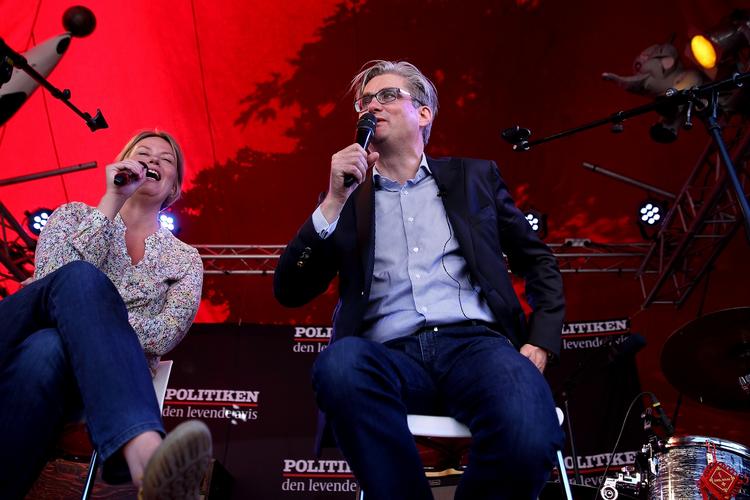 Åbning. Politiker og musiker. Søren Pind var sidste år med til at skyde Folkemødet i gang. 