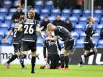 TRÆFSIKKER. Marvin Pourie leverer varen torsdag aften i Esbjerg. 