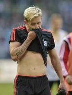 UDSKÆLDT. Lewis Holtby, der har spillet 3 landskampe for Tyskland, er et af mange store navne, der ikke har leveret i Hamburg. 