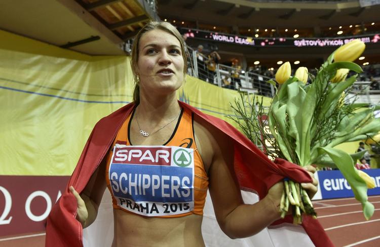 Fremad. 22-årige Dafne Schippers er europamester. 