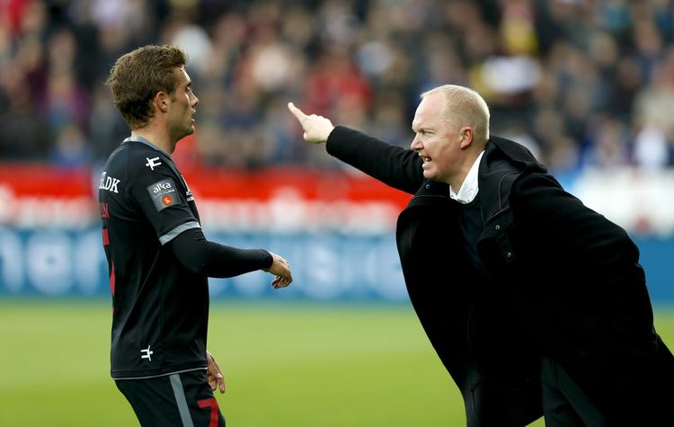 Nedtur. FCM'erne tabte på eget græs for første gang i Superligaen i denne sæson. 