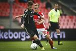 Berejst. Lasse Nielsen (tv) forlod AaB sidste år til fordel for Nijmegen i Holland. De lejede ham så ud til Gent, hvor han blev mester for andet år i træk efter titlen sidste år med AaB. 