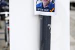 Mange plakater er store - nogle er små. 